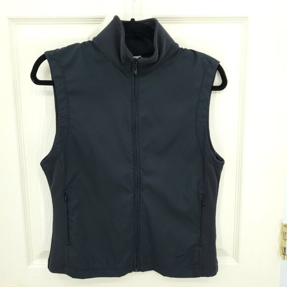 Nike Stretchy Windbreaking Workout Vest M Black - Picture 1 of 15